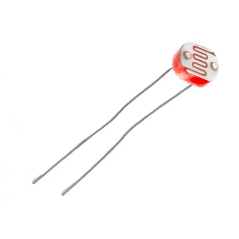 5mm LDR Light Dependent Resistor Pack of 1 | Photoresistor Sensor for Arduino, Automatic Light Control & DIY Electronics