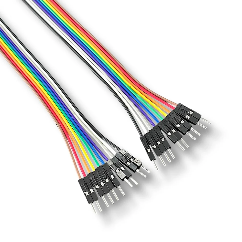 Male to Male Jumper Wire Pack of 10 | Breadboard Connecting Cables for Arduino, Raspberry Pi & DIY Electronics